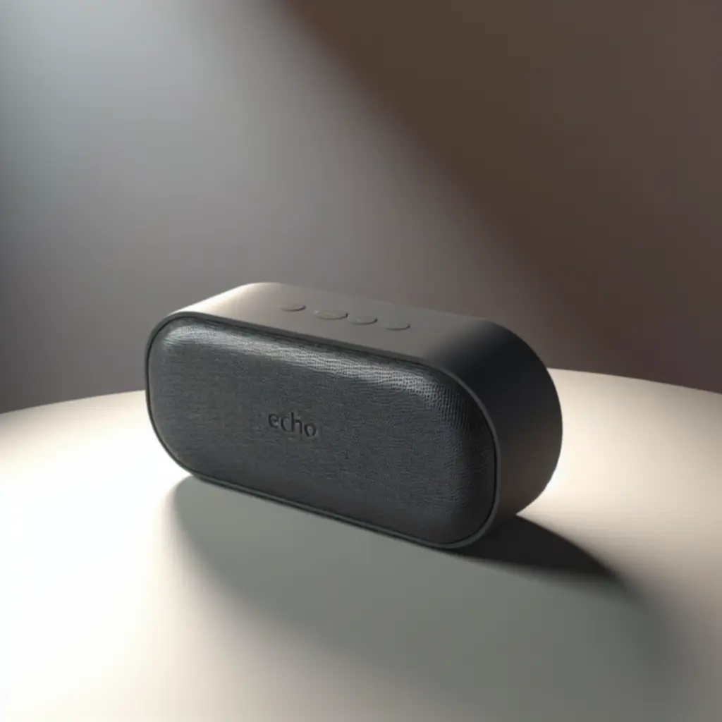 Echo Mini compacte bluetooth speaker in antraciet