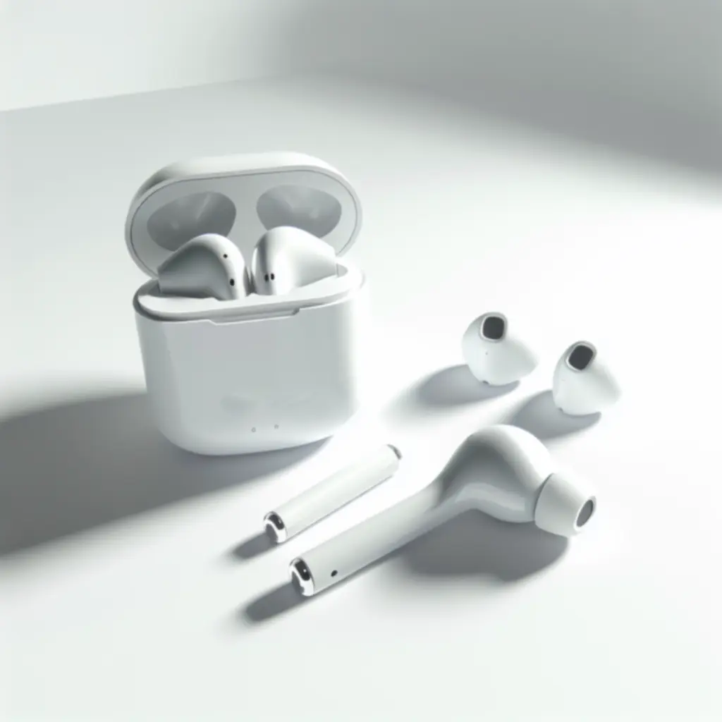 Noise‑Cancelling oordopjes – wit